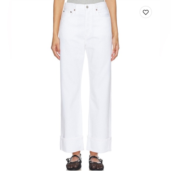 Agolde Denim - NWT AGOLDE Fran Low Slung Straight Jeans in Milkshake Size‎ 31